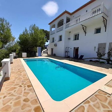 Villa"Kacper"Cerca De Gandia ,Con Vistas Al Mar Y Montanas ,Piscina 8-10 Personas Ador Exterior photo