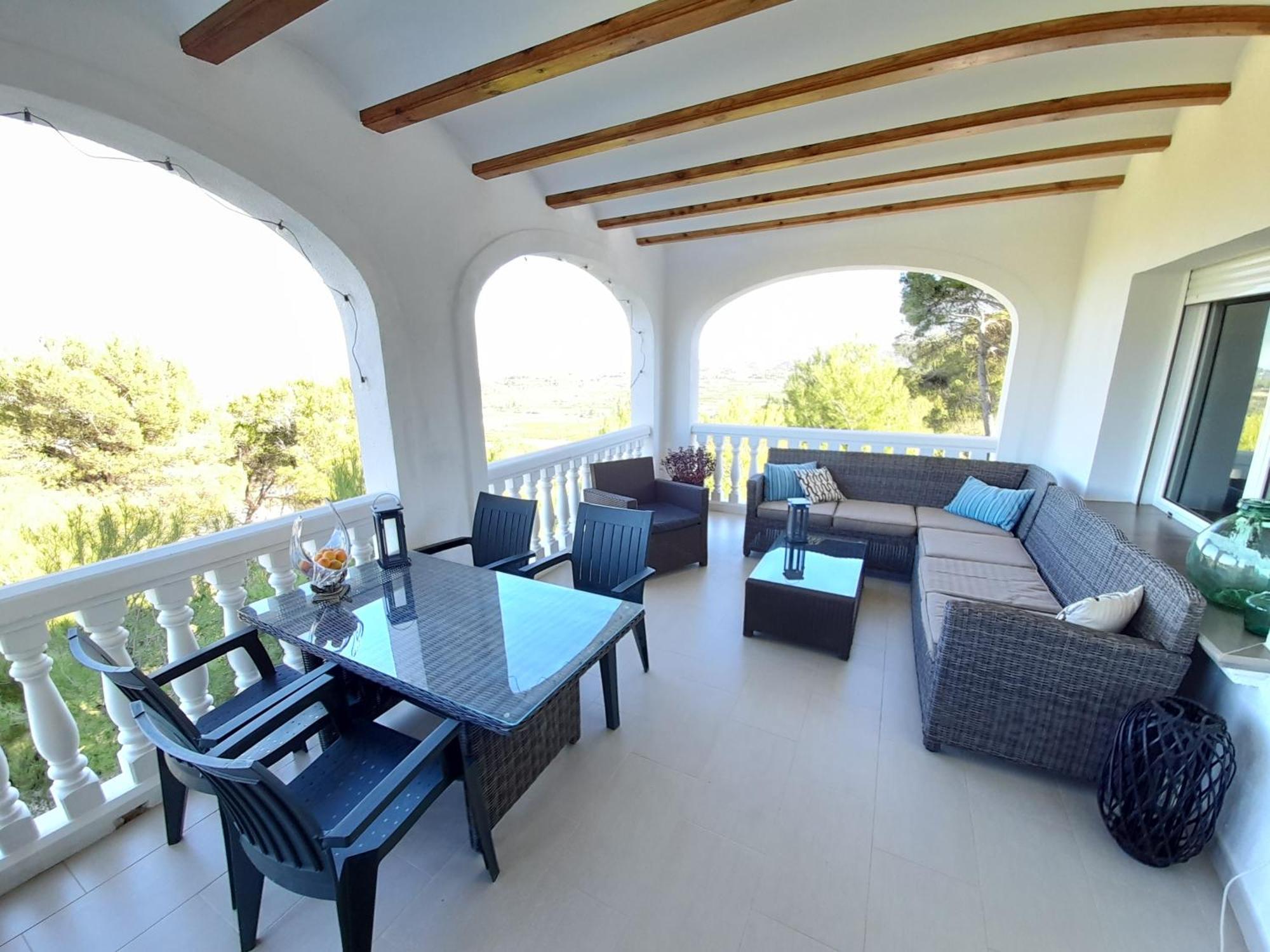 Villa"Kacper"Cerca De Gandia ,Con Vistas Al Mar Y Montanas ,Piscina 8-10 Personas Ador Exterior photo