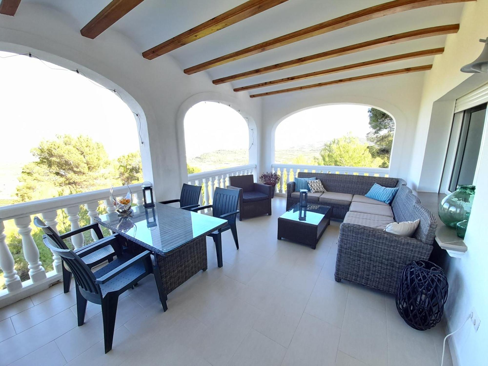 Villa"Kacper"Cerca De Gandia ,Con Vistas Al Mar Y Montanas ,Piscina 8-10 Personas Ador Exterior photo