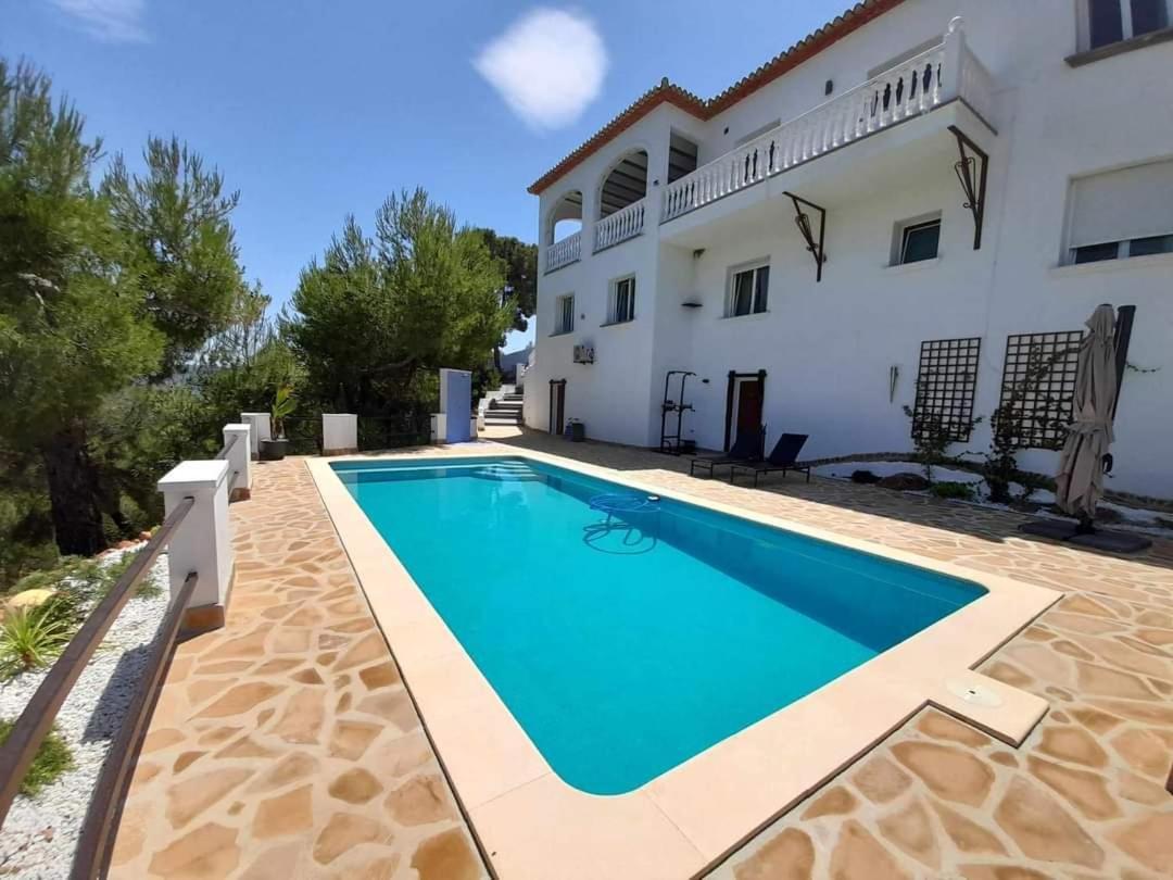 Villa"Kacper"Cerca De Gandia ,Con Vistas Al Mar Y Montanas ,Piscina 8-10 Personas Ador Exterior photo